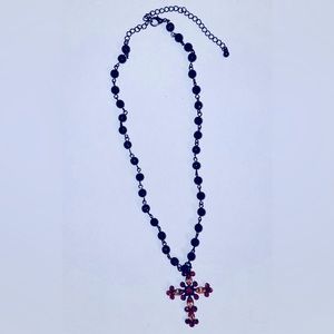 Beaded cross